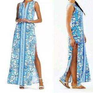 🎉HP🎉LILLY PULITZER | Donna Romper Maxi in Coranado Crab 6🦀